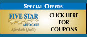 Five Star Auto Care Coupons