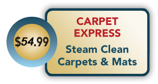 Carper Express Steam Clean Carpets & Mats